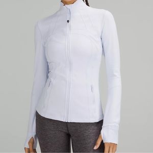 Lululemon Define Jacket Luon- Blue Linen Color